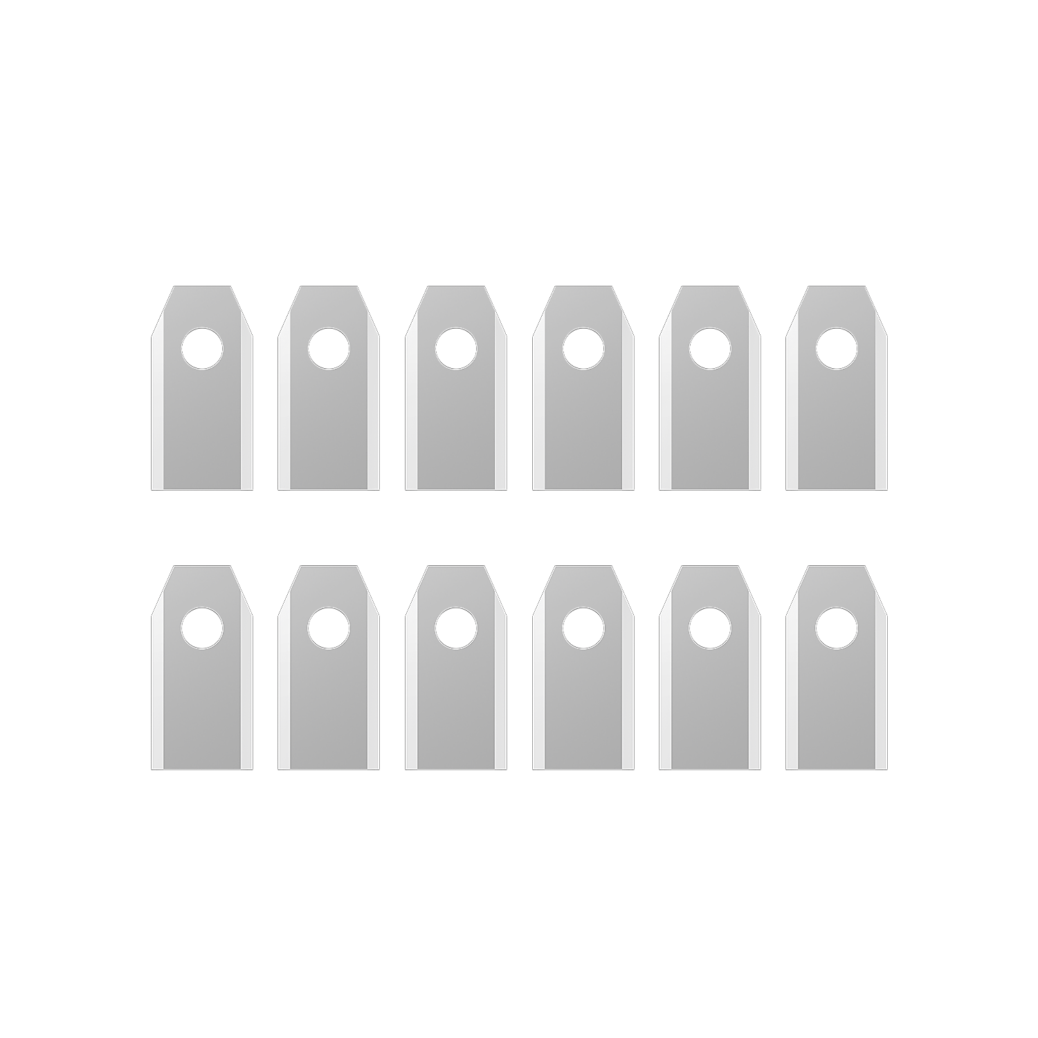 Replacement Blades — 12 PCS